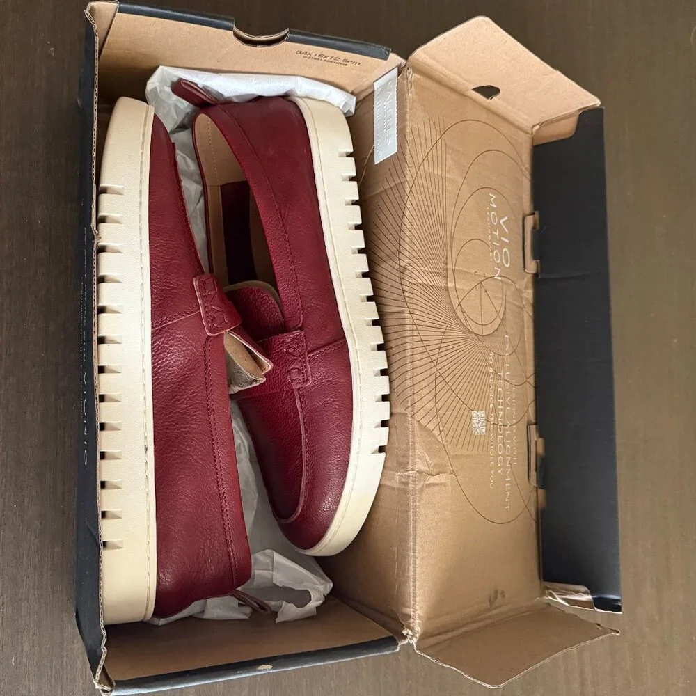 NIB Vionic Uptown Penny Loafer Syrah Sz. 11 - Picture 6 of 7